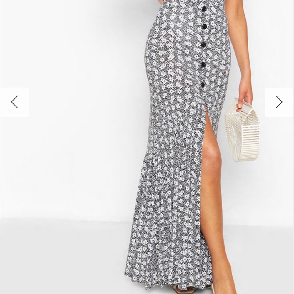 Boohoo maxi skirt